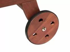 Beliani Puinen Aurinkotuoli Sinisellä Pehmusteella TOSCANA -Ulkokalusteet myymälä undef src sa picid 802646 type whitesh image