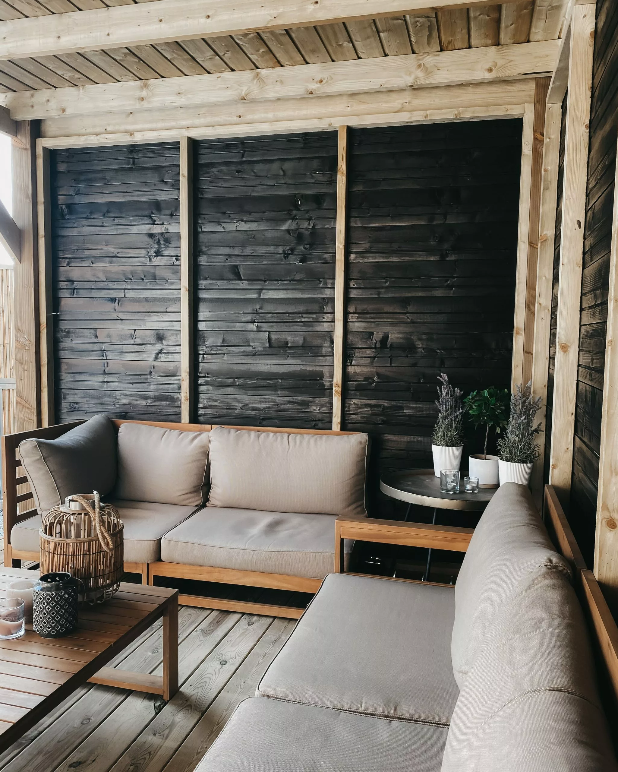 Beliani 4-istuttava Ulkosohvaryhmä Sertifioitu Akasiapuu Oikeak. Ruskeanharmaa TIMOR - Image 7