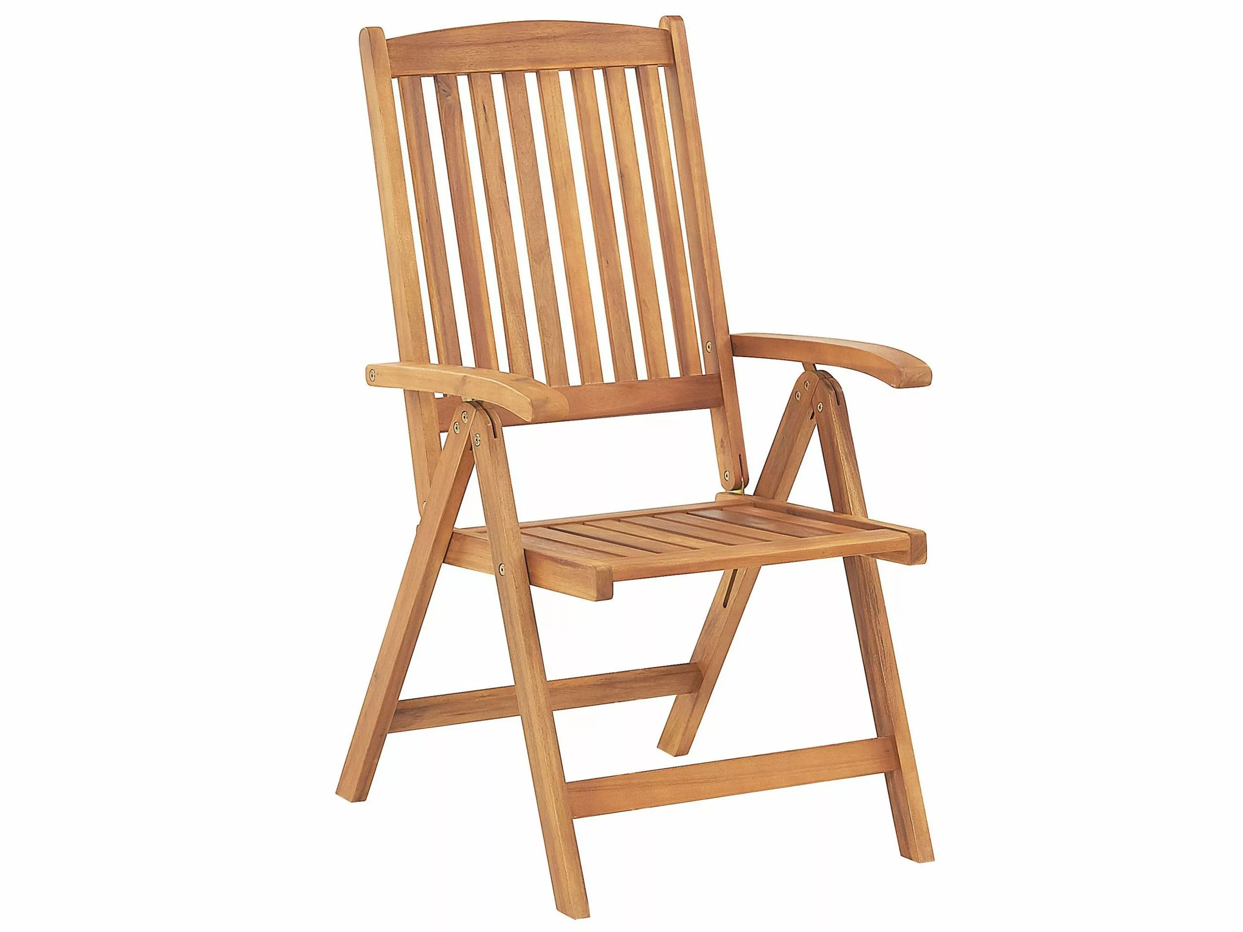 Beliani Parvekekalustesetti Akaasiapuinen Ruskeanharmailla Pehmusteilla JAVA 6 Beliani Parvekekalustesetti Akaasiapuinen Ruskeanharmailla Pehmusteilla JAVA - Image 4