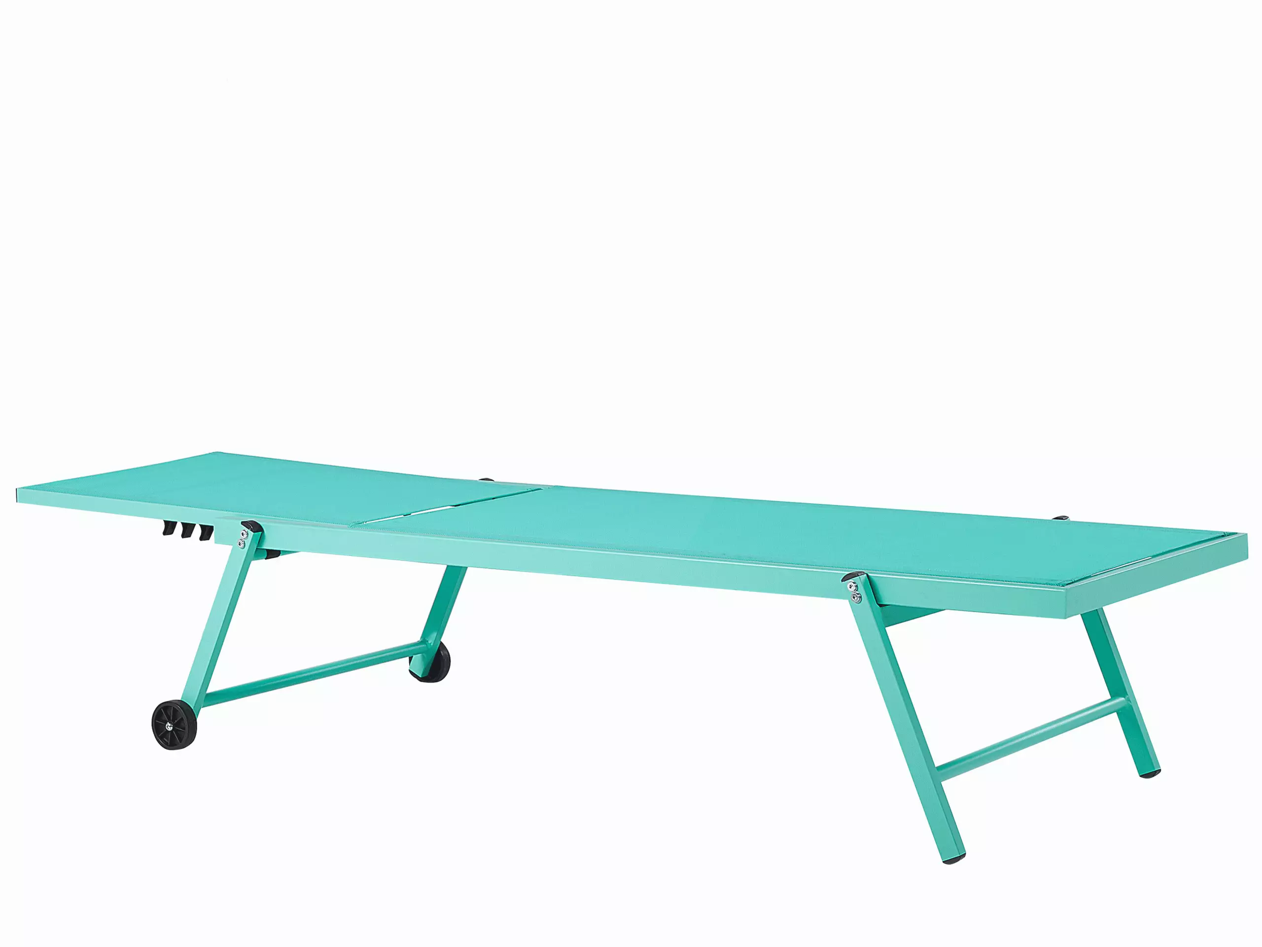 Beliani Aurinkotuoli Metallinen Mintunvihreä PORTOFINO 7 Beliani Aurinkotuoli Metallinen Mintunvihreä PORTOFINO - Image 5