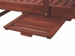 Beliani Puinen Aurinkotuoli Harmaalla Pehmusteella TOSCANA -Ulkokalusteet myymälä undef src sa picid 804199 type whitesh image