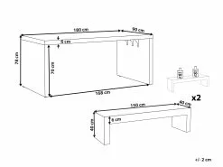 Beliani Puutarhakalustesetti 4 Hengelle Harmaa Betoniefektillä TARANTO 21 Beliani Puutarhakalustesetti 4 Hengelle Harmaa Betoniefektillä TARANTO -Ulkokalusteet myymälä undef src sa picid 804306 type whitesh image