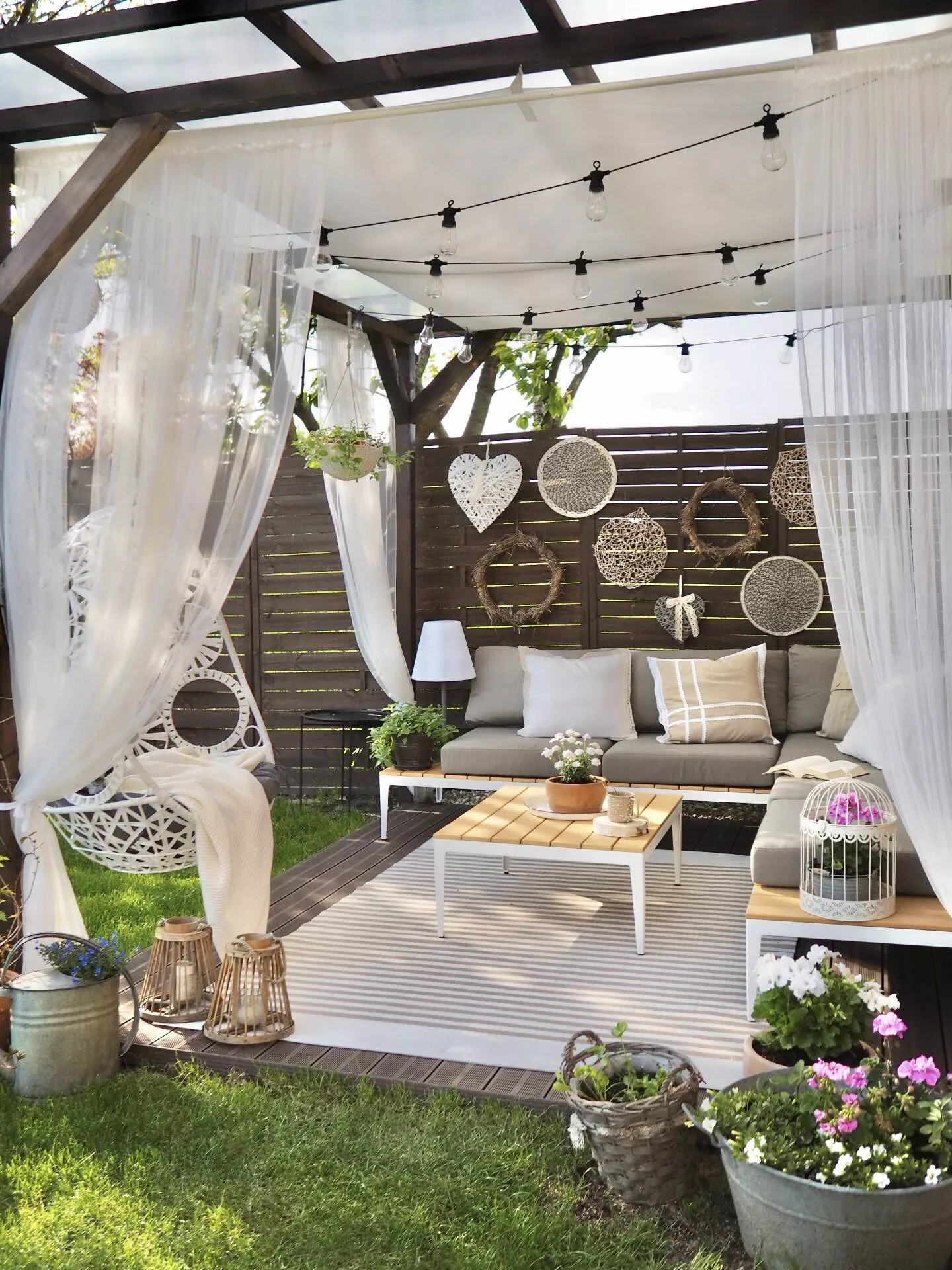 Beliani Puutarhasohva Ja Sohvapöytä POSITANO 9 Beliani Puutarhasohva Ja Sohvapöytä POSITANO - Image 7