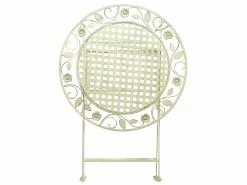 Beliani Puutarhapöytä Metallinen ø 70 Cm Vaaleanvihreä BIVIO 10 Beliani Puutarhapöytä Metallinen ø 70 Cm Vaaleanvihreä BIVIO -Ulkokalusteet myymälä undef src sa picid 806656 type whitesh image