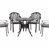 Beliani Puutarhakalustesetti 4-istuttava Musta ANCONA -Ulkokalusteet myymälä undef src sa picid 806886 type whitesh image