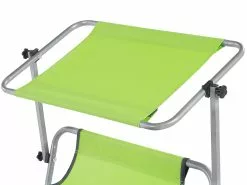 Beliani Limenvihreä Teräksinen Aurinkotuoli Katoksella FOLIGNO -Ulkokalusteet myymälä undef src sa picid 810044 type whitesh image