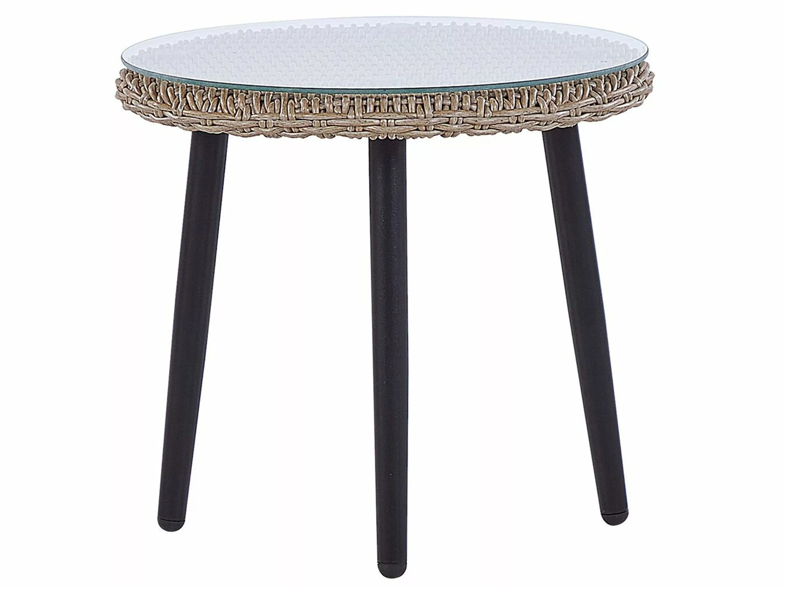 Beliani 2-istuttava Bistrosetti Polyrottinki Luonnonväri ORTIGIA 10 Beliani 2-istuttava Bistrosetti Polyrottinki Luonnonväri ORTIGIA - Image 8