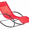 Beliani Aurinkotuoli Teräs Keinuva Punainen CARANO II -Ulkokalusteet myymälä undef src sa picid 812634 type whitesh image