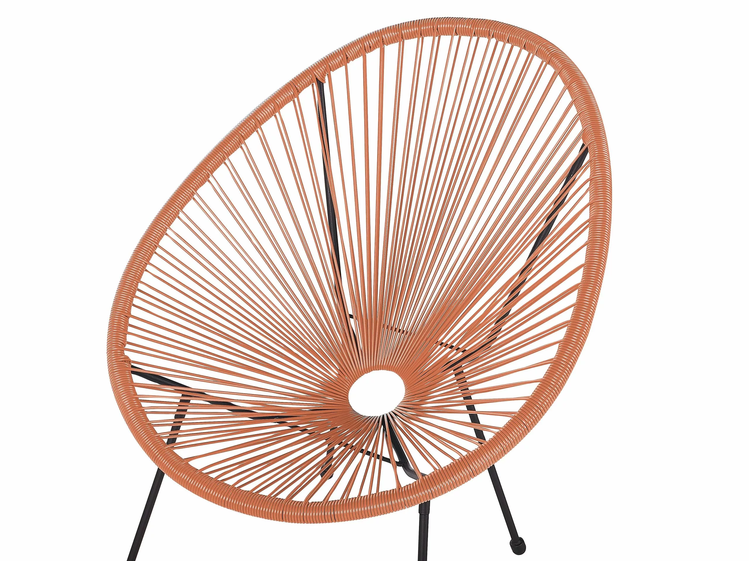 Beliani Narutuoli Polyrottinki Oranssi 2 Kpl ACAPULCO II 9 Beliani Narutuoli Polyrottinki Oranssi 2 Kpl ACAPULCO II - Image 7