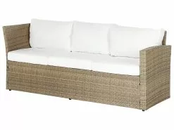 Beliani 5-istuttava Ulkosohvaryhmä Polyrottinki Ruskea BARDI -Ulkokalusteet myymälä undef src sa picid 820362 type whitesh image