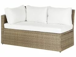 Beliani 5-istuttava Ulkosohvaryhmä Polyrottinki Ruskea BARDI -Ulkokalusteet myymälä undef src sa picid 820363 type whitesh image