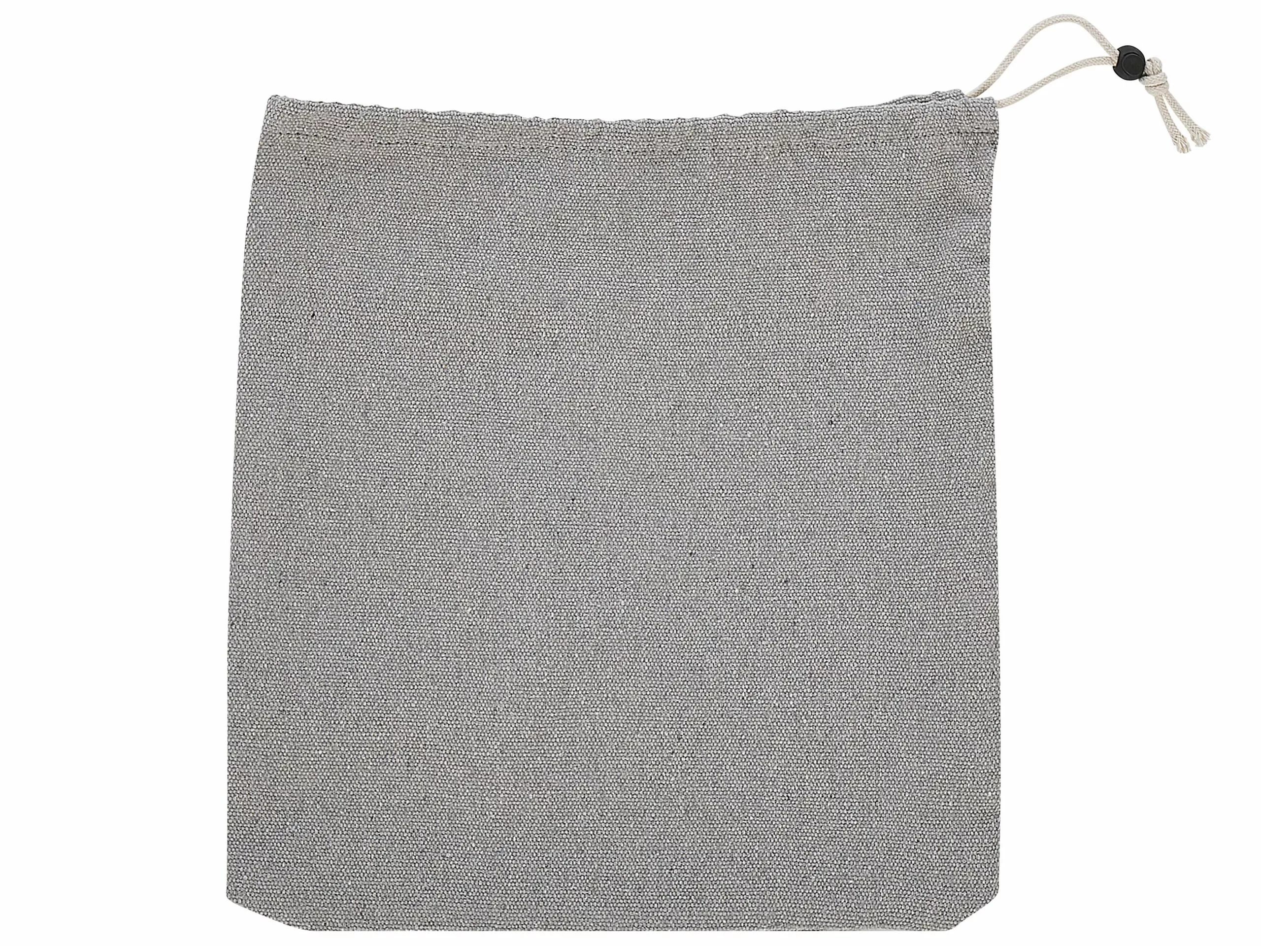 Beliani Riippumatto Puutarhaan Puuvillaa Vaaleanharmaa ROCCA - Image 4