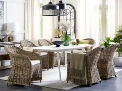 Beliani Puutarhatuoli Rottinki Luonnonväri SUSUA -Ulkokalusteet myymälä undef src sa picid 824243 type whitesh image