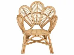 Beliani Lasten Riikinkukkotuoli Rottinki Luonnonväri FLORENTINE II -Ulkokalusteet myymälä undef src sa picid 827652 type whitesh image