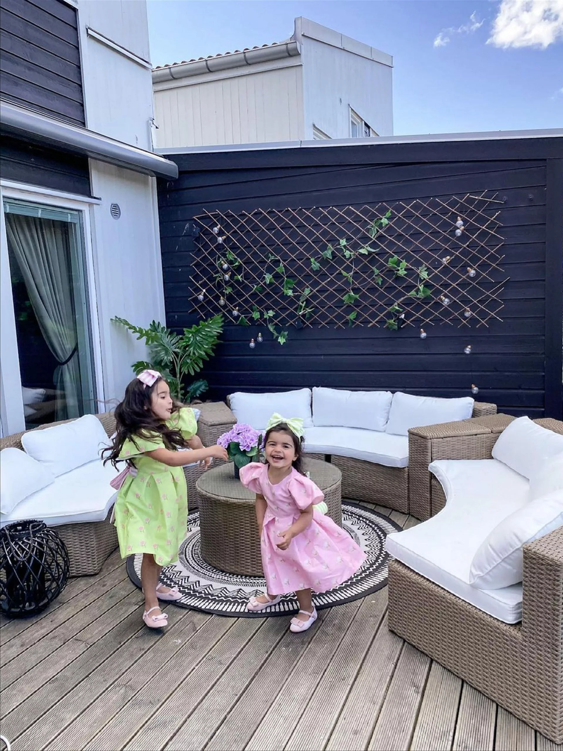 Beliani Vaaleanruskea Sohvasetti Puutarhaan SEVERO - Image 5