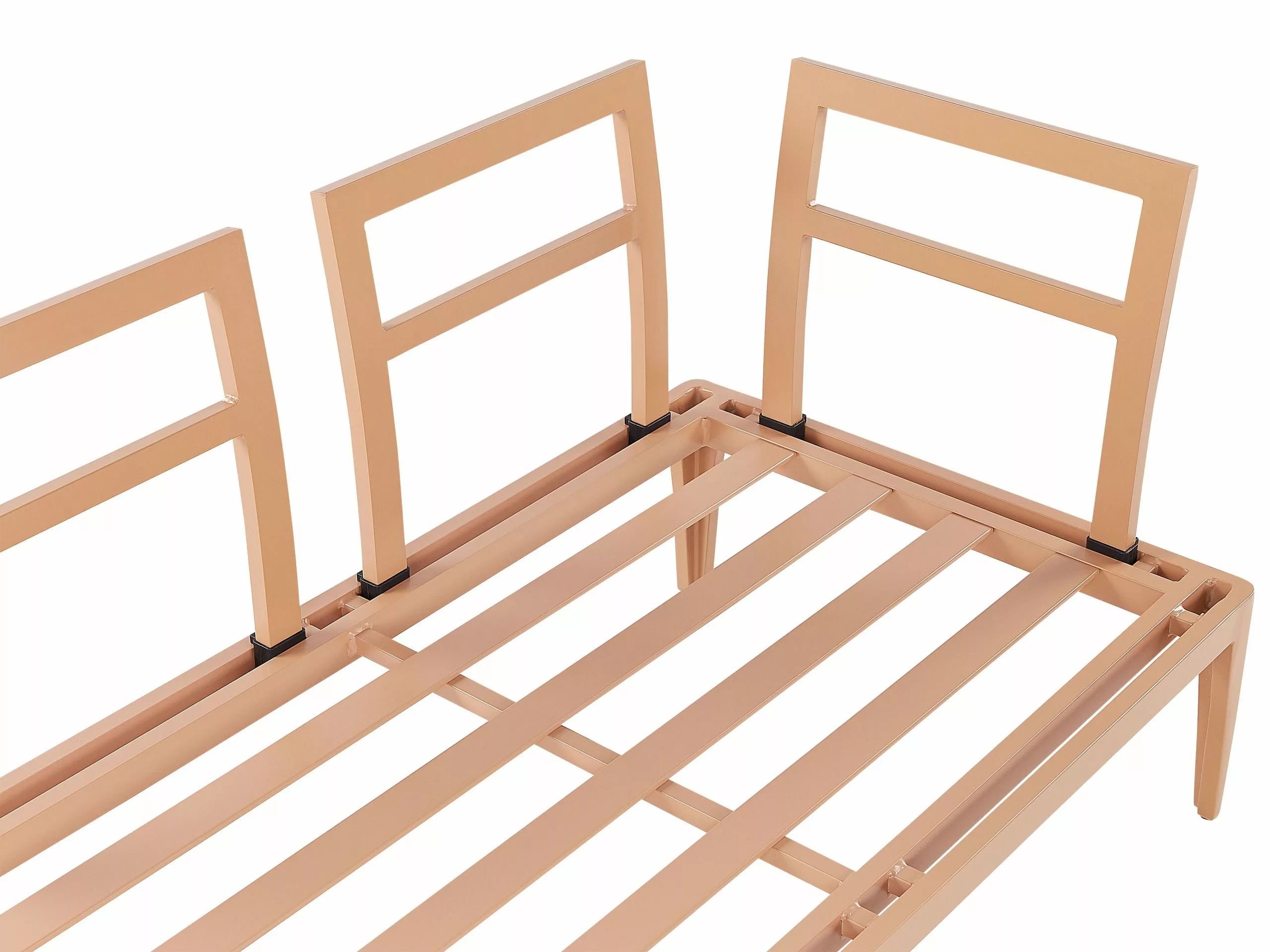 Beliani 6-istuttava Ulkosohvaryhmä Alumiini Harmaa RIMA III - Image 10