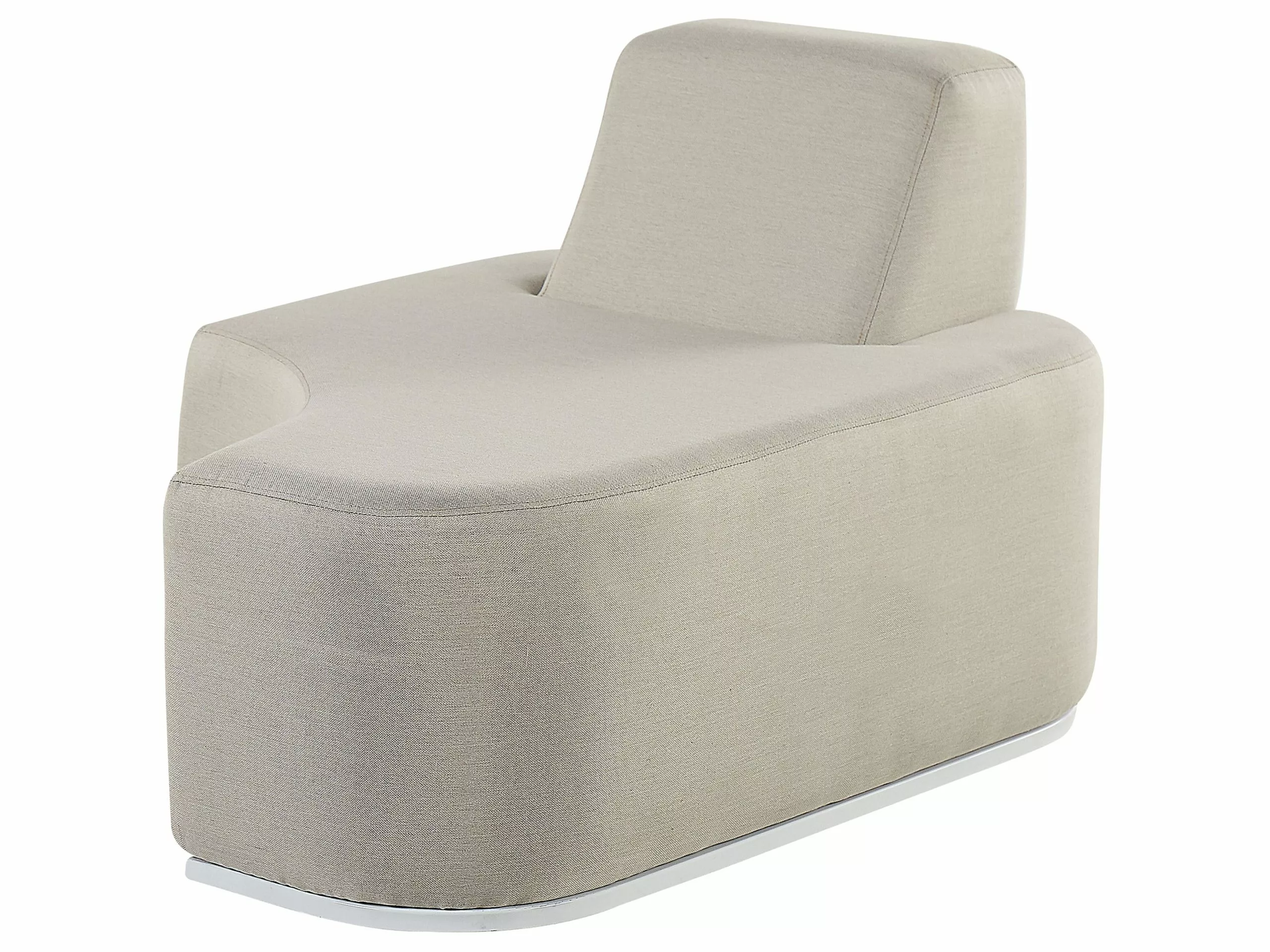 Beliani 4-istuttava Ulkosohvaryhmä Vaaleanharmaa FABRO 10 Beliani 4-istuttava Ulkosohvaryhmä Vaaleanharmaa FABRO - Image 8