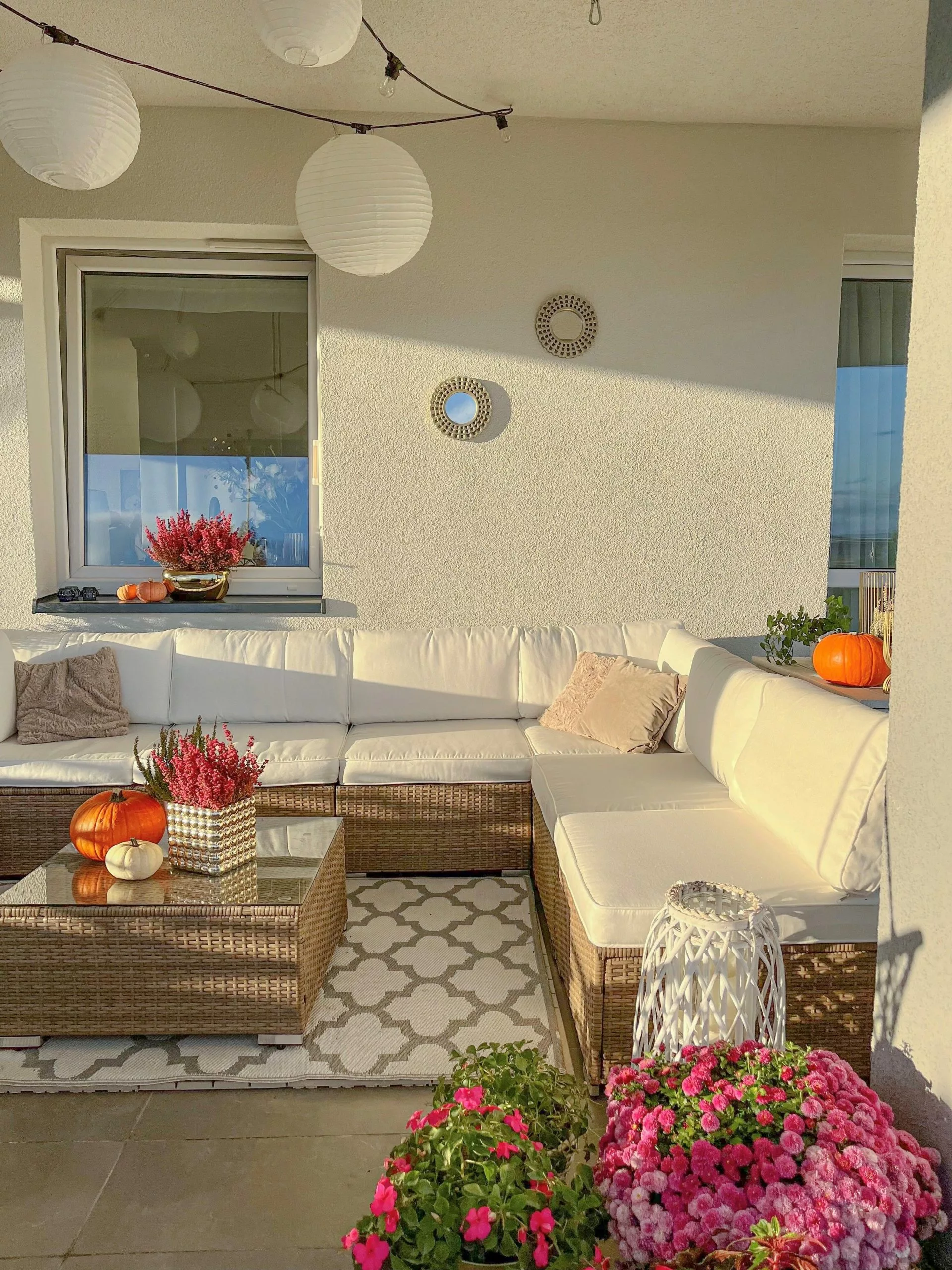 Beliani 6-istuttava Ulkosohvaryhmä Polyrottinki Valkoinen BELVEDERE 8 Beliani 6-istuttava Ulkosohvaryhmä Polyrottinki Valkoinen BELVEDERE - Image 6