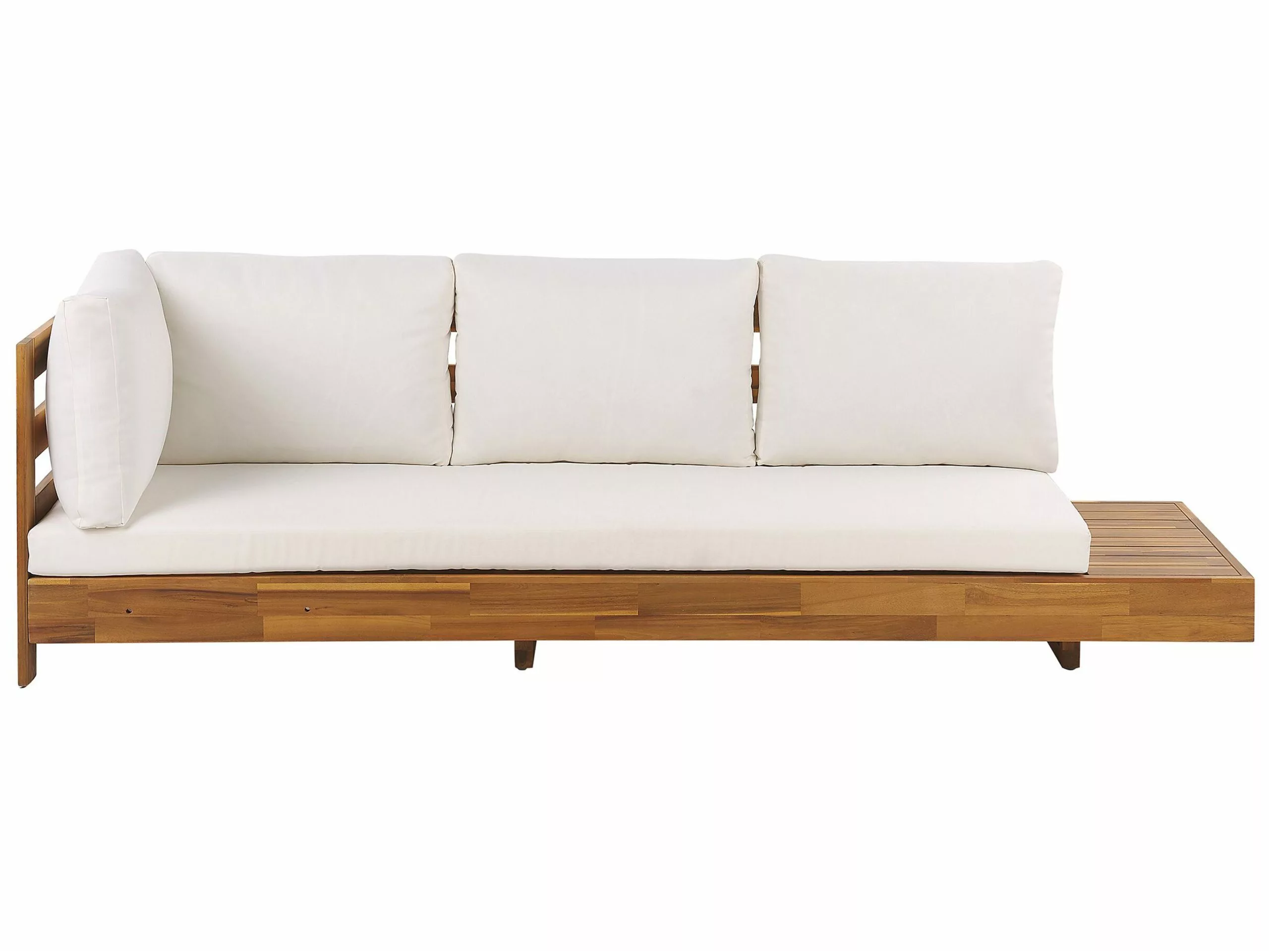 Beliani 5-istuttava Ulkosohvaryhmä Akasiapuu Oikeak. Valkoinen MARETTIMO - Image 9