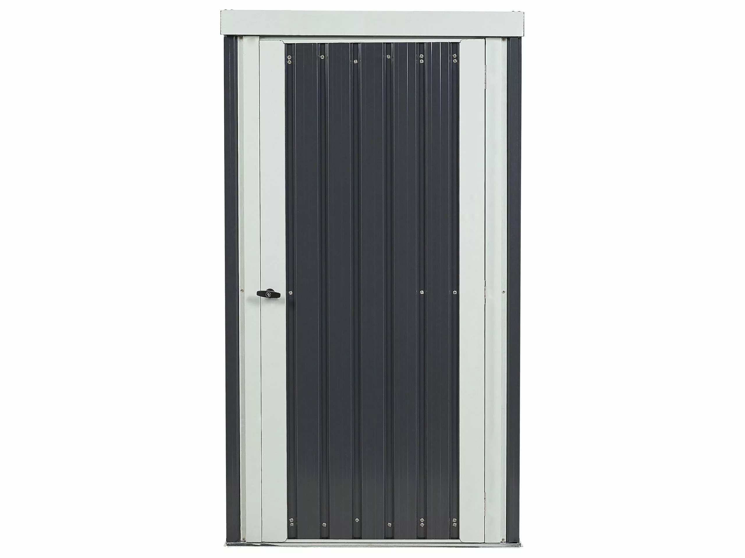 Beliani Puutarhavaja Teräs Grafiitinharmaa 98 X 180 Cm UMBRIA - Image 6