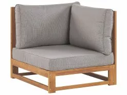 Beliani 4-istuttava Ulkosohvaryhmä Akasiapuu Vaalea Puu TIMOR II -Ulkokalusteet myymälä undef src sa picid 847212 type whitesh image