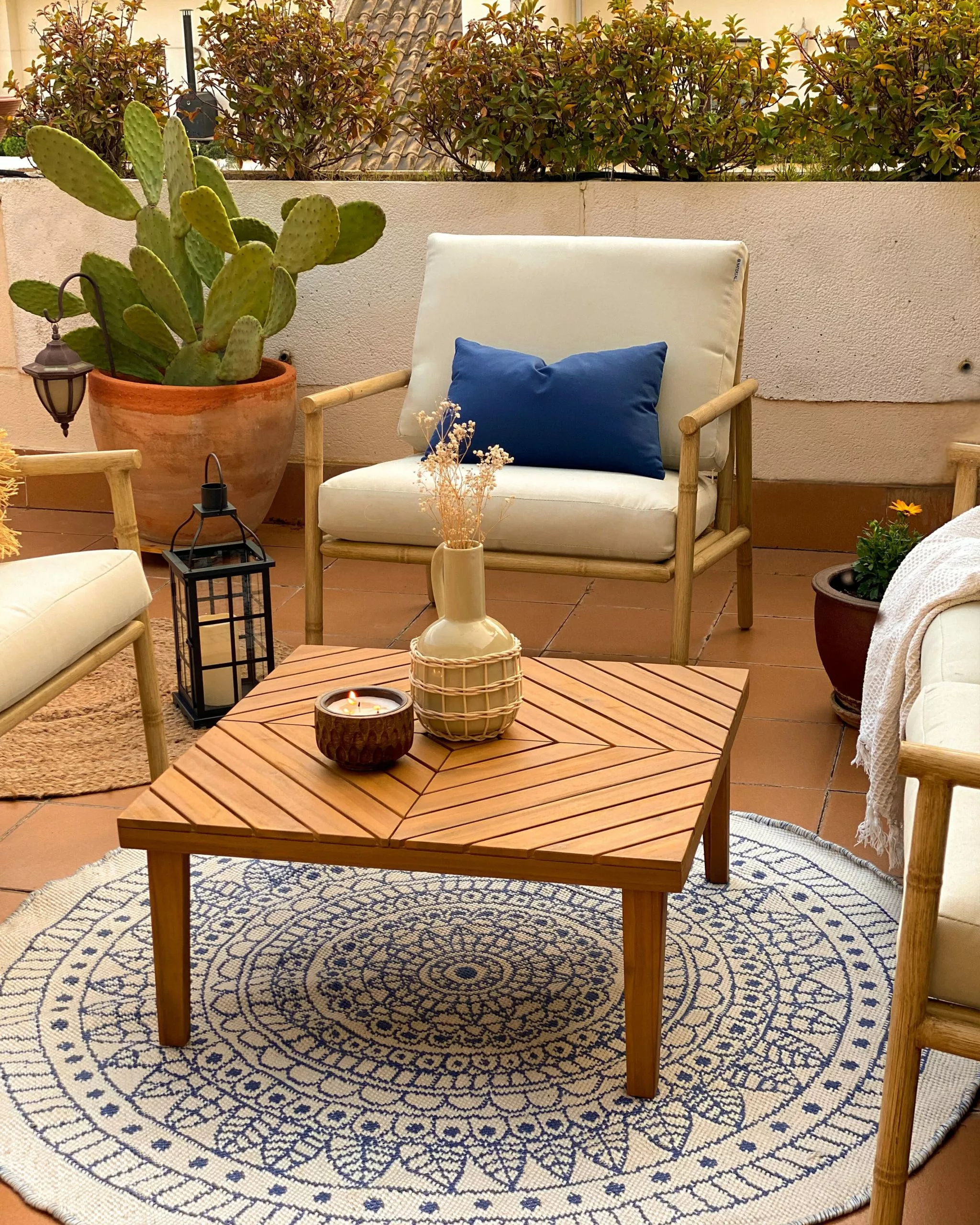 Beliani Sohvapöytä Vaalea Akasiapuu BARATTI - Image 5