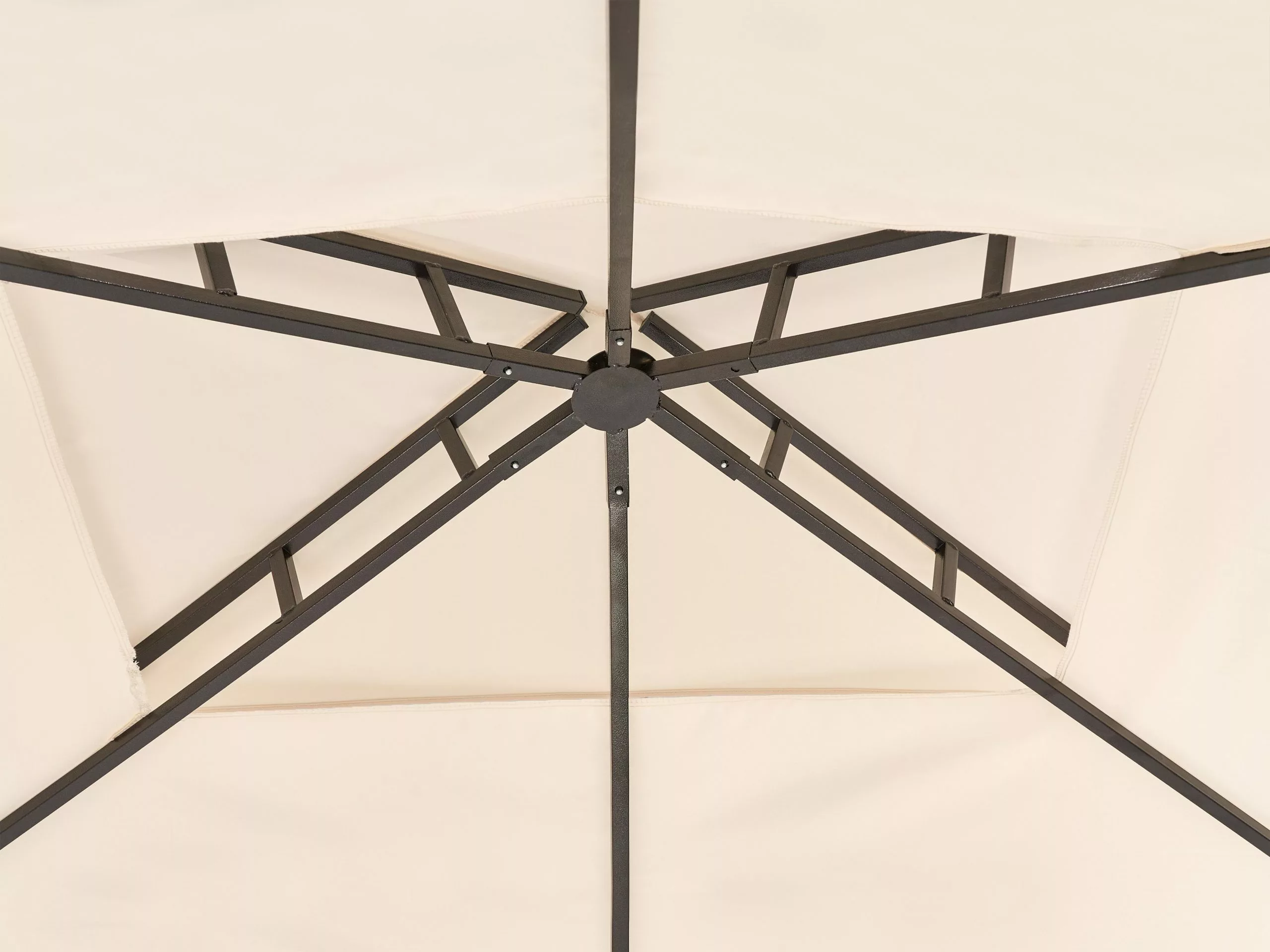 Beliani Paviljonki Beige 240 X 245 Cm NARO - Image 4