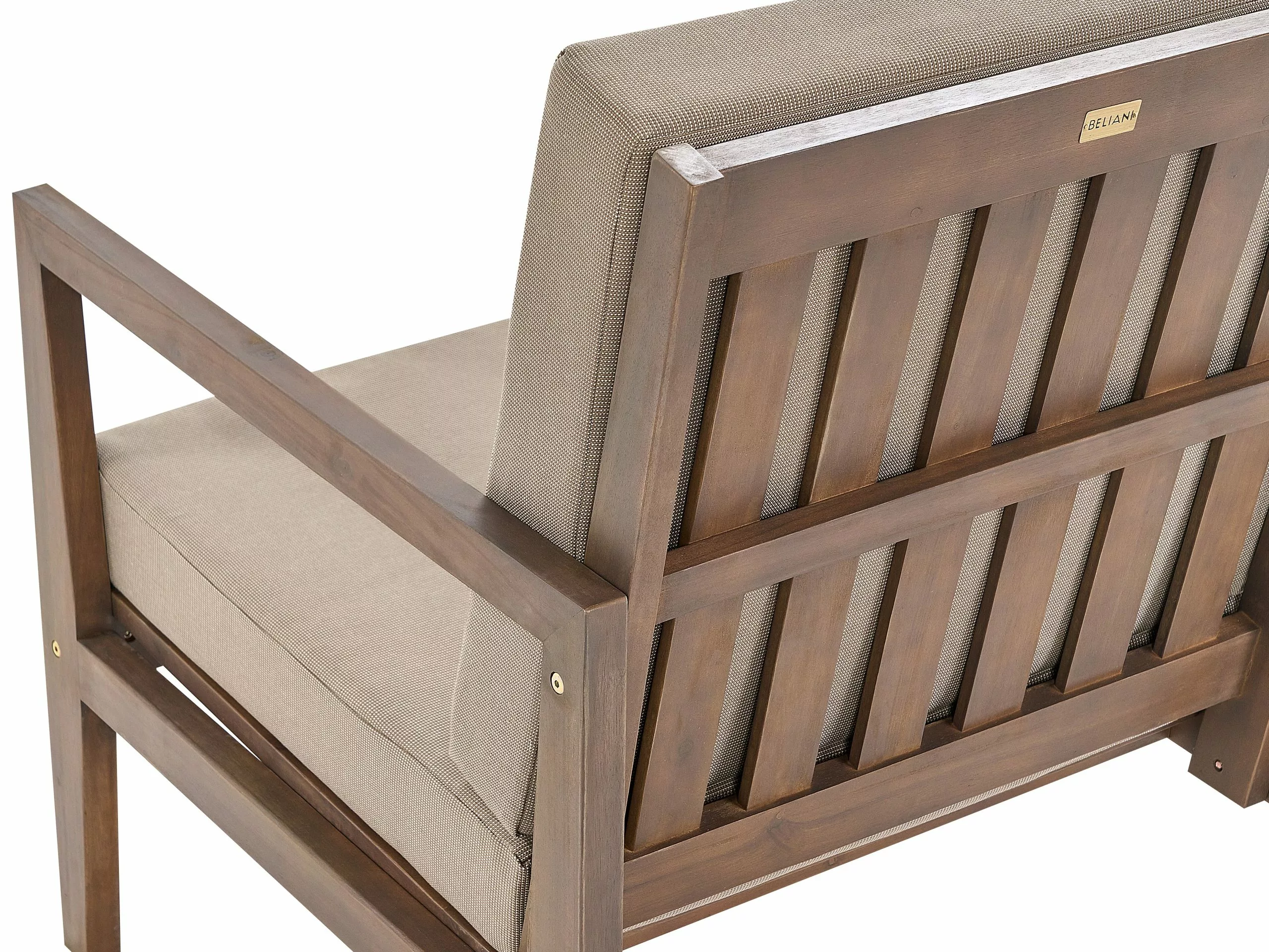 Beliani 7-istuttava Ulkosohvaryhmä Sertifioitu Akasiapuu Tumma Puu PATAJA 11 Beliani 7-istuttava Ulkosohvaryhmä Sertifioitu Akasiapuu Tumma Puu PATAJA - Image 9